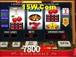 Experiência VIP 7800Bet